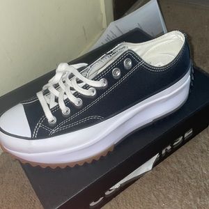 Converse run Star Hike Ox Low-Top Platform Sneakers